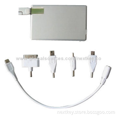 1,000mAh Portable Power Station for iPhone with U-disk Function, 5V/1,000mA Output